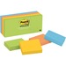 MMM653AU - Post-it Notes, 1.5 in x 2 in, Jaipur Color Collection