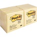 MMM654YW - Post-it Notes, 3 in x 3 in, Canary Yellow