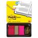 MMM68021 - Post-it&reg; Standard Tape Flags