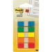 MMM6835CF - Post-it Flags, Assorted Primary Colors, 1/2 in Wide, On-the-Go Dispenser
