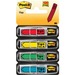 MMM684SH - Post-it Message Flags ""Sign Here"", Assorted Colors, 1/2 in. Wide