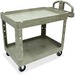 RUB452088BG - Rubbermaid Commercial Two Shelf Service Cart