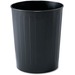 SAF9604BL - Safco Fire-safe Steel Round Wastebasket