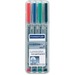 STD316WP4 - Staedtler Lumocolour Fine Point Marker Pens