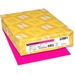 NEE22881 - Astrobrights Inkjet, Laser Print Printable Multipurpose Card